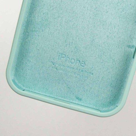 Чохол Silicone Case Full Protective (AA) для Apple iPhone 16 Pro Max (6.9") Бірюзовий / Turquoise