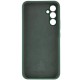 Чохол Silicone Cover Lakshmi Full Camera (AAA) with Logo для Samsung Galaxy S25 Edge Зелений / Cyprus Green