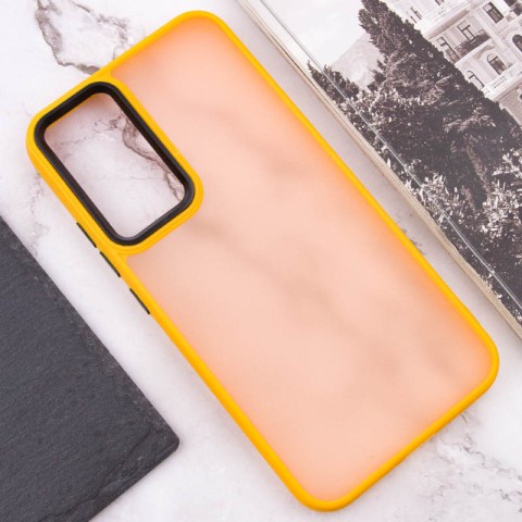 Чохол TPU+PC Lyon Frosted для Xiaomi Redmi Note 12 Pro 5G Orange