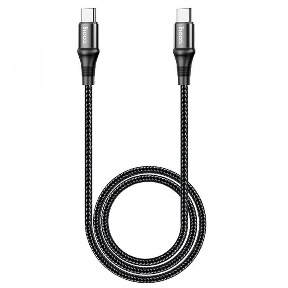 Дата кабель Hoco X50 "Excellent" Type-C to Type-C (1m) Чорний