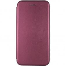 Шкіряний чохол-книжка Classy для Apple iPhone 7 plus / 8 plus (5.5") Бордовий