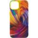 Шкіряний чохол Colour Splash для Apple iPhone 11 Pro Max (6.5") Orange / Red