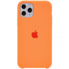 Чохол Silicone Case (AA) для Apple iPhone 11 Pro Max (6.5") Помаранчевий / Papaya