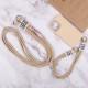 Чохол TPU two straps California для Apple iPhone 13 Pro (6.1") Бежевий / Beige