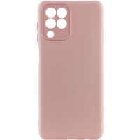 Чохол TPU GETMAN Liquid Silk Full Camera для Samsung Galaxy M33 5G Рожевий / Pink Sand