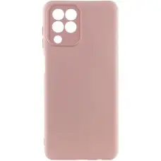 Чохол TPU GETMAN Liquid Silk Full Camera для Samsung Galaxy M33 5G Рожевий / Pink Sand