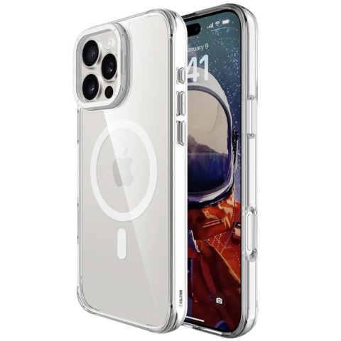 Чохол TPU Space Case Apex with MagSafe для Apple iPhone 16 Pro (6.3") Silver