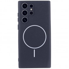 Чохол Silicone Cover Lakshmi Full Camera (AA) with MagFit для Samsung Galaxy S25 Ultra Темно-синій / Midnight blue