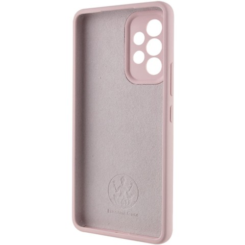 Чохол Silicone Cover Lakshmi Full Camera (AAA) для Samsung Galaxy A52 4G / A52 5G / A52s Рожевий / Pink Sand