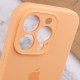 Чохол Silicone Case Full Camera Protective (AA) для Apple iPhone 12 Pro Max (6.7") Помаранчевий / Cantaloupe