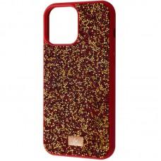 TPU чохол Bling World Rock Diamond для Apple iPhone 15 Pro Max (6.7") Червоний