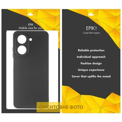 Чохол TPU Epik Black Full Camera для Xiaomi Redmi 15 (EU) Чорний