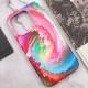 Шкіряний чохол Colour Splash with MagSafe для Apple iPhone 14 Pro (6.1") Pink / Blue