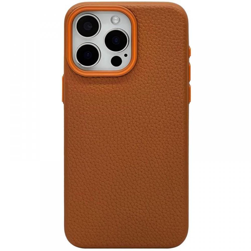 Чохол Syndee with MagSafe для Apple iPhone 13 Pro Max (6.7") Golden Brown