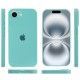 Чохол Silicone Case Full Camera Protective (AA) для Apple iPhone 16e (6.1") Бірюзовий / Marine Green