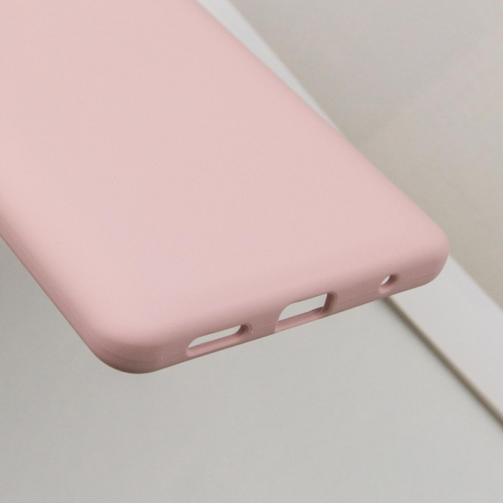 Чохол Silicone Cover Lakshmi Full Camera (AAA) для Xiaomi Redmi Note 10 Pro / 10 Pro Max Рожевий / Pink Sand
