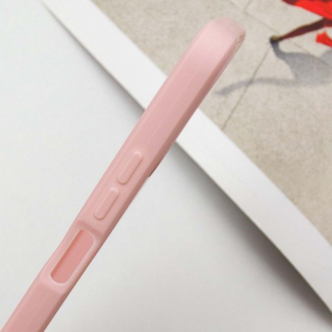 Силіконовий чохол Candy Full Camera для Xiaomi Redmi 12 Рожевий / Pink Sand