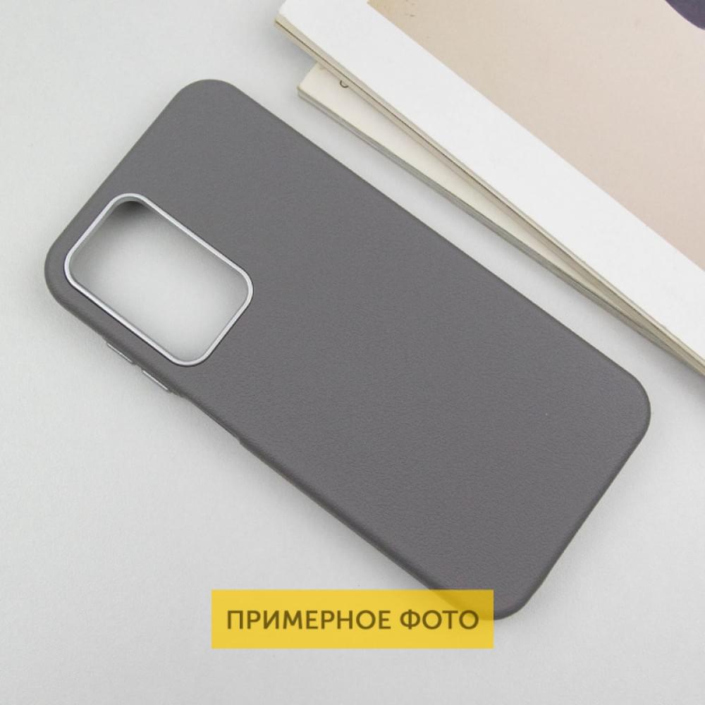 Кожаный чехол Leather Case Metal Buttons для Xiaomi Redmi 9C