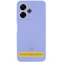 Чохол Silicone Cover Lakshmi Full Camera (AA) with logo для Xiaomi Redmi Note 14S Бузковий / Dasheen