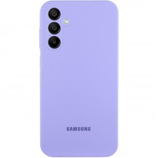 Чохол Silicone Cover Lakshmi Full Camera (AAA) with Logo для Samsung Galaxy S24 Бузковий / Dasheen