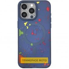 Чохол TPU+PC Flush with MagSafe для Samsung Galaxy S24+ / S25+ Dark blue