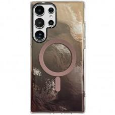 Чохол TPU Shiny Mountain (MagFit) для Samsung Galaxy S24 Ultra Chocolate