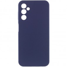 Чохол Silicone Cover Lakshmi Full Camera (AAA) для Samsung Galaxy A24 4G Темно-синій / Midnight blue