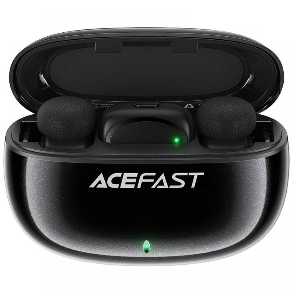 Петличний бездротовий мікрофон Acefast R2 Type-C Black