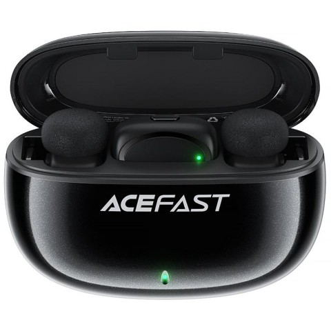 Петличний бездротовий мікрофон Acefast R2 Type-C Black