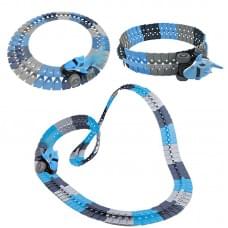 Інтерактивний трек з інерційною машинкою SHT 5510-3 Shark Trak (92pcs/1CAR) Blue