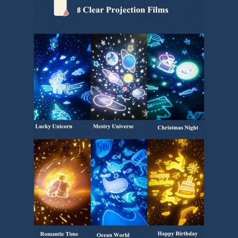 Нічник Moon E04 with Bluetooth and Remote Control 1200 mAh White