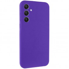 Чохол Silicone Cover Lakshmi Full Camera (AAA) для Samsung Galaxy S24 FE Фіолетовий / Amethyst