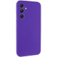 Чохол Silicone Cover Lakshmi Full Camera (AAA) для Samsung Galaxy S24 FE Фіолетовий / Amethyst