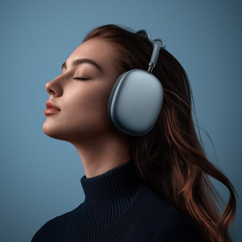 Накладні бездротові навушники Borofone BO35 Adorable Blue