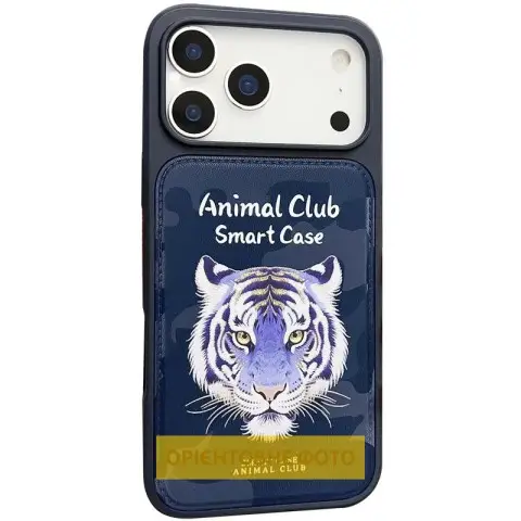 TPU+PC чохол Animal Club для Apple iPhone 17 Air (6.5") Royal Blue