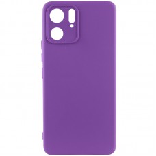 Чохол Silicone Cover Lakshmi Full Camera (A) для Motorola Edge 40 Фіолетовий / Purple