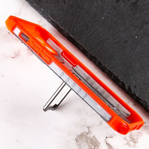 Ударостійкий чохол Transformer CrystalRing для Apple iPhone 12 Pro (6.1") Червоний