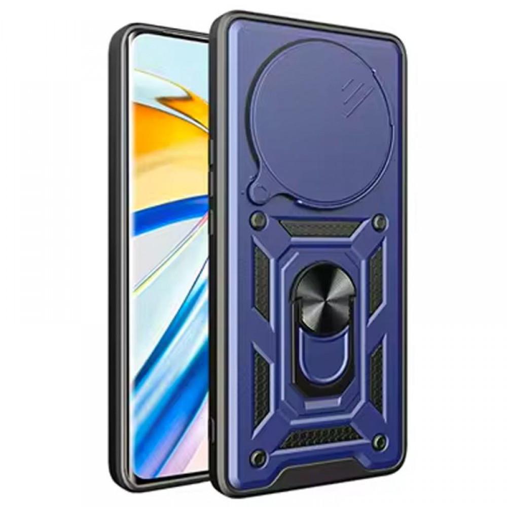Чохол Ummi Camshield Serge Ring для Xiaomi Redmi A3 / A3x Синій