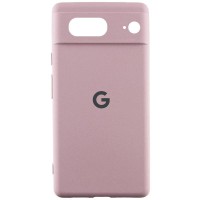 Чохол Silicone Cover Lakshmi Full Camera (AAA) with Logo для Google Pixel 8 Рожевий / Pink Sand