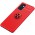 TPU чохол Deen ColorRing під магнітний тримач (opp) для Samsung Galaxy A72 4G / A72 5G Червоний / Червоний