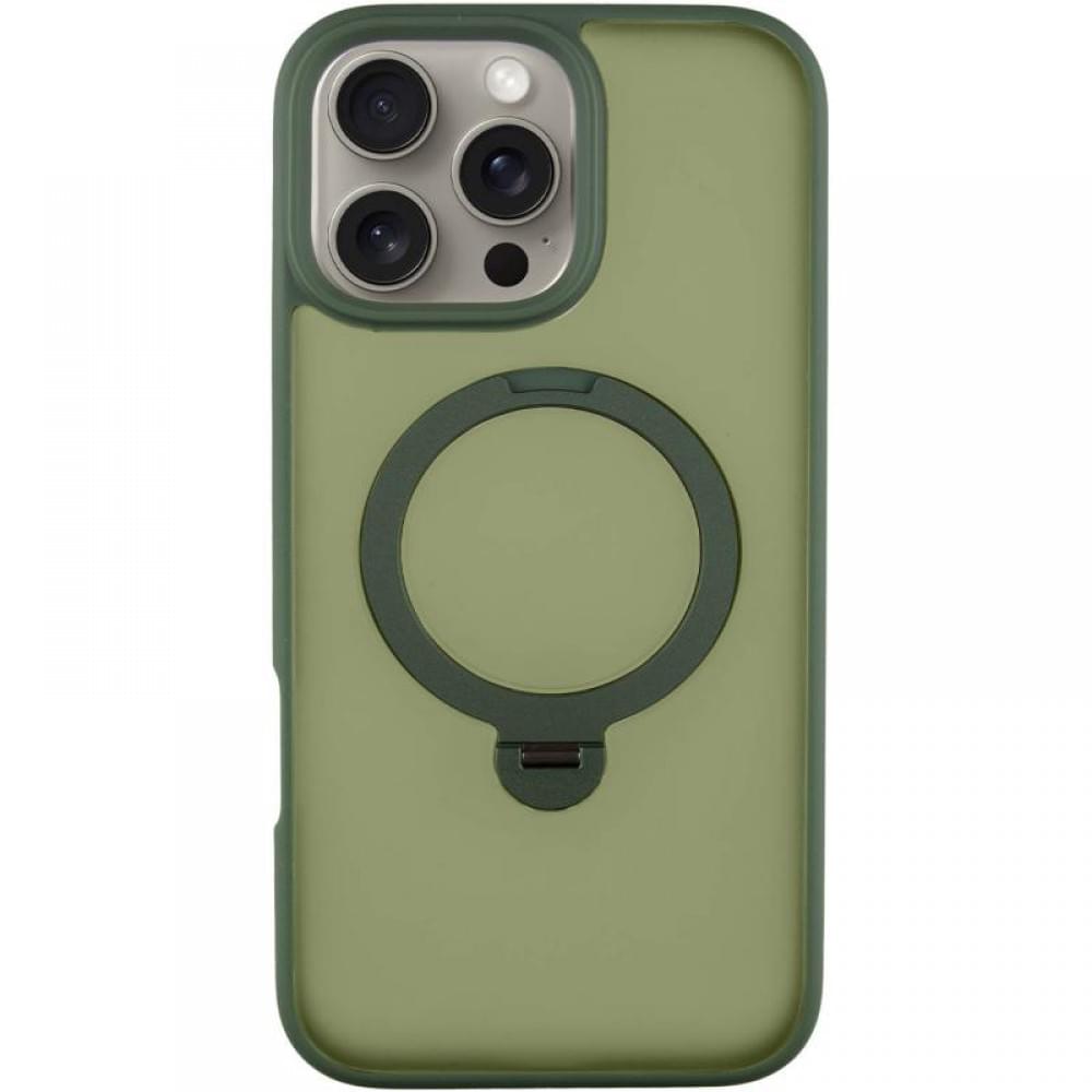 Чохол Ummi Colorful with MagSafe HQ Ring для Apple iPhone 16 Pro (6.3") Green
