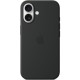 Чохол Silicone case (AAA) with Magsafe and Animation для Apple iPhone 16 Plus (6.7") Black