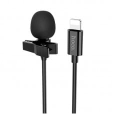 Мікрофон петличний Hoco L14 Lightning (2m) Black