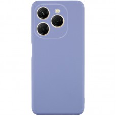 Силіконовий чохол Candy Full Camera для TECNO Spark 20 Pro Блакитний / Mist blue
