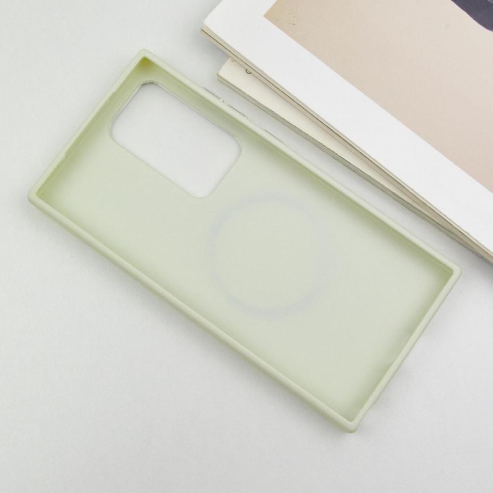 TPU чехол Bonbon Metal Style with MagSafe для Samsung Galaxy S24 Ultra