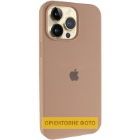 Чохол Silicone Case (AA) Logo with MagSafe для Apple iPhone 17 (6.3") Бежевий / Desert Gold