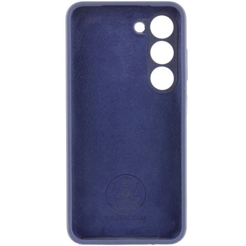 Чохол Silicone Cover Lakshmi Full Camera (AAA) для Samsung Galaxy S22 Темно-синій / Midnight blue
