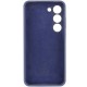 Чохол Silicone Cover Lakshmi Full Camera (AAA) для Samsung Galaxy S22 Темно-синій / Midnight blue