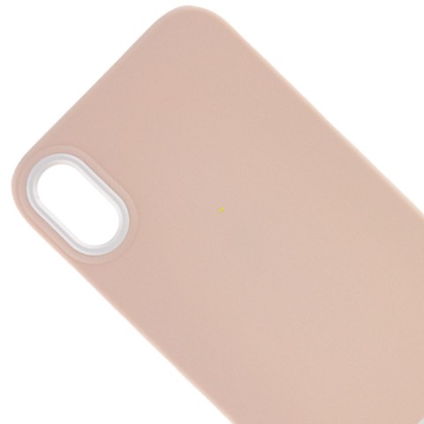 Чохол TPU+PC Bichromatic для Apple iPhone XR (6.1") Grey-beige / White