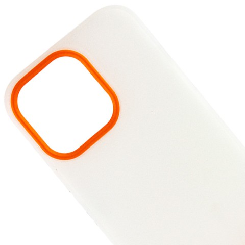 Чохол TPU+PC Bichromatic для Apple iPhone 13 Pro (6.1") Matte / Orange
